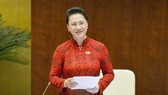 Chủ tịch Quốc hội Nguyễn Thị Kim Ngân: “Các đại biểu đã phát biểu thẳng thắn, trách nhiệm và đầy cảm xúc“