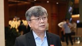 ĐBQH, Luật sư Trương Trọng Nghĩa (TPHCM) trả lời phỏng vấn bên hành lang Quốc hội sáng 1-4-2021