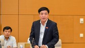 Tổng Thư ký Quốc hội Bùi Văn Cường báo cáo Ủy ban Thường vụ Quốc hội về việc chuẩn bị cho kỳ họp thứ nhất, Quốc hội khoá XV