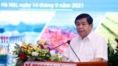 Bộ trưởng Bộ KHĐT Nguyễn Chí Dũng phát biểu tại Hội nghị