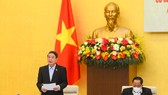 Trưởng đoàn giám sát, Phó chủ tịch Quốc hội Nguyễn Đức Hải chủ trì cuộc làm việc