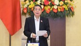 Phó Chủ tịch Quốc hội Nguyễn Đức Hải điều hành phiên làm việc