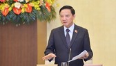Phó Chủ tịch Quốc hội Nguyễn Khắc Định điều hành phiên họp 