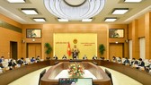 Phiên họp thứ 9 của UBTVQH. Ảnh minh hoạ
