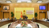 Phó Chủ tịch Quốc hội Trần Quang Phương điều hành phiên họp