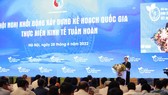 Bộ trưởng Bộ TM-MT Trần Hồng Hà phát biểu khai mạc hội nghị