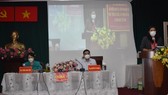 Các Đại biểu Quốc hội TPHCM đơn vị 2 tại buổi tiếp xúc cử tri quận 1, 3, Bình Thạnh