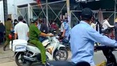 Công an có mặt tại hiện trường