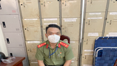 Đối tượng Toàn tại cơ quan công an