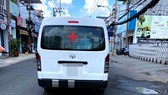 Ảnh minh họa (xe cứu thương vi phạm luật giao thông trước đó)