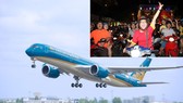 Máy bay A350 của Vietnam Airlines sẽ đưa cổ động viên từ sân bay quốc tế Phố Đông (Thượng Hải) đến sân vận động Trung tâm thể thao Olympic Changzhou, nơi diễn ra trận bán kết AFC Cup 2018 giữa hai đội tuyển U23 Việt Nam và U23 Qatar trong ngày 23-1