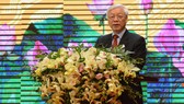 Tổng Bí thư Nguyễn Phú Trọng phát biểu tại lễ kỷ niệm 60 năm ngành Xây dựng