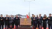 Lễ gắn biển nút giao đường Vành đai 3 với cao tốc Hà Nội - Hải Phòng