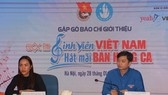 Họp báo công bố cuộc thi "Sinh viên Việt Nam - hát mãi bản hùng ca"