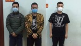 Các đối tượng tại cơ quan công an