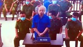 Nguyễn Xuân Đường tại phiên xử ngày 25-8. Ảnh chụp màn hình