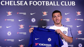 Kylian Hazard trong ngày ra mắt Chelsea