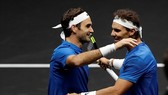 Roger Federer và Rafael Nadal sát cánh cùng nhau lần đầu tiên