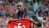 Usain Bolt rất say mê Quỷ đỏ thành Manchester