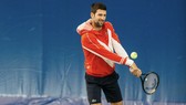 Djokovic tập luyện ở Trung tâm quần vợt mang tên anh