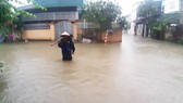 Mưa lớn gây ngập lụt, nhiều trường học ở Nghệ An cho học sinh nghỉ học