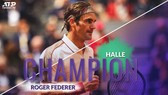 Roger Federer giành danh hiệu "thập toàn thập mỹ" ở Halle Open