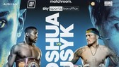 Hình ảnh quảng bá trận AJ vs Usyk