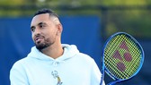 Kyrgios trên sân tập gần đây