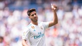 Marco Asensio chơi rất hay mùa này trong màu áo Real Madrid. Ảnh: Getty Images.