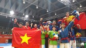 Đội kurash Việt Nam đang có triển vọng giành HCV đầu tiên cho thể thao Việt Nam tại SEA Games 31. Ảnh: KX