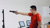Hà Minh Thành giành HCV đầu tiên cho bắn súng Việt Nam tại SEA Games 31. Ảnh: NHẬT ANH