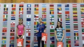 Tay vợt Vũ Thị Anh Thư đã có cúp vô địch tại Croatia. Ảnh: PHÚC NGUYỄN