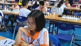 Kỳ thủ Nguyễn Lê Cẩm Hiền là một trong những gương mặt trẻ có triển vọng của cờ vua Việt Nam. Ảnh: HẢI HÒA.BQN