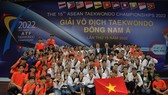 Taekwondo Việt Nam hy vọng các VĐV trẻ sẽ tiếp tục đạt thành tích tốt như tại giải vô địch Đông Nam Á 2022 từng tổ chức ở TPHCM trong tháng 4 vừa qua. Ảnh: Taekwondo VN