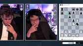 Lê Quang Liêm và Magnus Carlsen đã thi đấu tại lượt 4 của giải đấu. Ảnh: Chess24