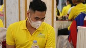 Đại kiện tướng Trần Tuấn Minh (Hà Nội) là một trong những ứng viên vô địch nội dung cờ tiêu chuẩn cá nhân nam tại giải. Ảnh: ChessVN