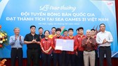 Liên đoàn bóng bàn Việt Nam mở lớp nâng cao HLV nhằm tăng cường tốt hơn công tác huấn luyện các VĐV có kết quả hiệu quả nhất. Ảnh: T.NINH
