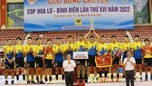 Đội nam Ninh Bình đang sở hữu dàn cầu thủ chất lượng chuẩn bị cho Đại hội thể thao toàn quốc năm nay. Ảnh: T.THẢO