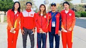 Đội điền kinh trẻ Việt Nam tại giải U.18 vô địch châu Á 2022. Ảnh: N.NGUYÊN
