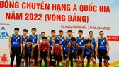 Đội nam Sanest -Sanna Khánh Hòa trở lại sau khi vắng mặt ở vòng chung kết năm ngoái vì lý do Covid-19. Ảnh: T.T.THIÊN