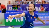 Thùy Linh đã có chiến thắng dễ tại vòng 1 giải cầu lông quốc tế Đà Nẵng. Ảnh: N.A