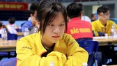 Thiên Ngân đang thi đấu tại giải trẻ Đông Á 2022 ở Thái Lan. Ảnh: T.NGÂN