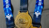 Huy chương Vàng của Đại hội thể thao toàn quốc năm nay. Ảnh: HẢO HẢO