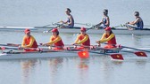 Đội thuyền rowing Việt Nam đã thi đấu tốt ở giải vô địch châu Á 2022. Ảnh: H.HẠNH