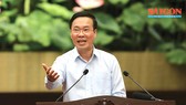 Đồng chí Võ Văn Thưởng: Các cơ quan Trung ương cần tích cực giải quyết vướng mắc cho TPHCM
