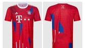 Mẫu áo kỷ niệm 10 năm vô địch Bundesliga của Bayern Munich