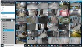 Smart VMS system using AI to warn aaginst a large gathering