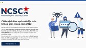 Computer users can easily and actively take part in the campaign to clean up malicious codes on the cyber space in 2022