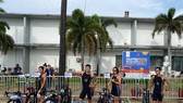 VĐV Malaysia thi đấu gian lận, đội Việt Nam khiếu kiện thành công - Nội dung đồng đội ba môn phối hợp SEA Games 30. Ảnh: Nhật Anh