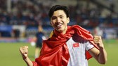 Văn Hậu sẽ là thủ lĩnh của đội tuyển U23 Việt Nam tại vòng loại U23 châu Á 2022. Ảnh: Thiều Anh